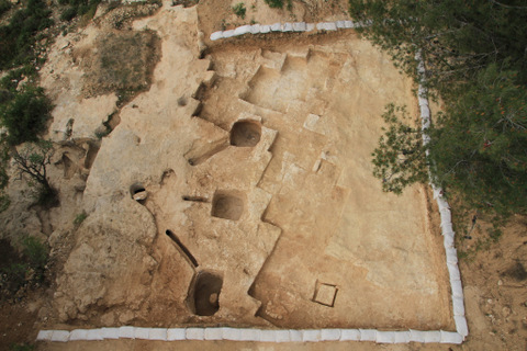 Skyview, courtesy of the Israel Antiquities Authority