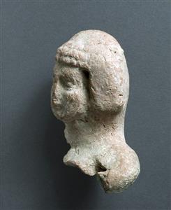 Head Pillar figurine Female Image  
 Photographer:Clara Amit