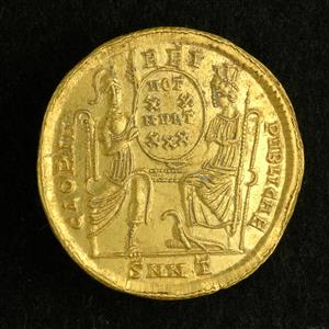 Coin ,Constantius II (344-351 A.D),Nicomedia,Solidus
 Photographer:Unknown