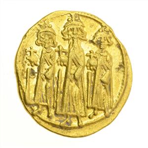 מטבע ,הראקליוס (641-639  לסה"נ),קונסטנטינופוליס,סולידוס
 צלם:לא ידוע