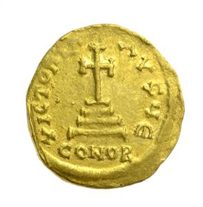 Coin ,Heraclius (613-616 A.D),Constantinopolis,Solidus
 Photographer:Unknown