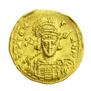 Coin ,Justinian II (686/687),Constantinopolis,Solidus
 Photographer:Unknown