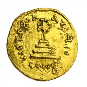 Coin ,Heraclius (629-631 A.D),Constantinopolis,Solidus
 Photographer:Unknown
