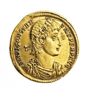 Coin ,Constantius II (340-351 A.D),Nicomedia,Solidus
 Photographer:Unknown