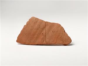 Ostracon Inscribed 
 Photographer:Israel Museum Photographer